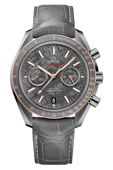 ★87MM★ Mmlg MOON MELGE HFT CHARCOAL Omega Speedmaster Dark Side Of The Moon Co-Axial Chronometer